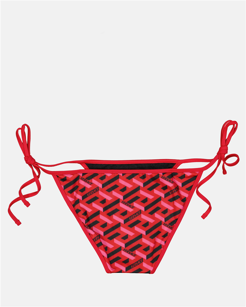 Beachwear Bas de bikini Greca Versace Rouge Femme