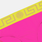 Moda de playa Bas de bikini Medusa Greca Versace Rosa Femme