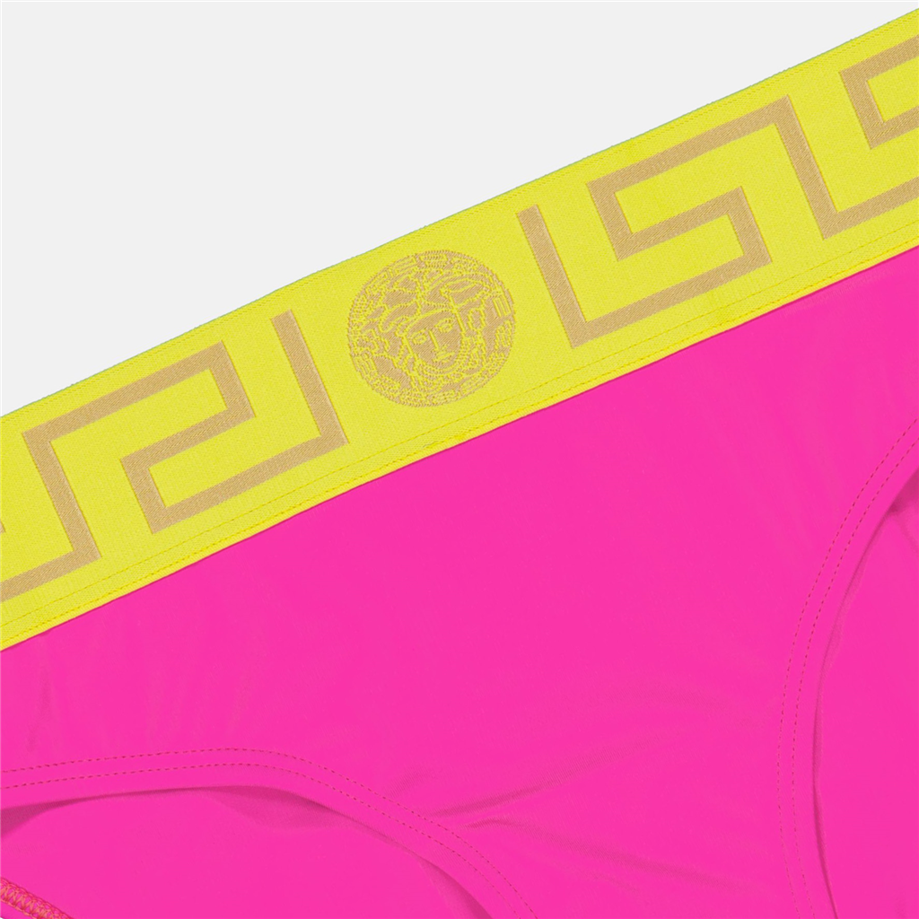 Beachwear Bas de bikini Medusa Greca Versace Rose Femme