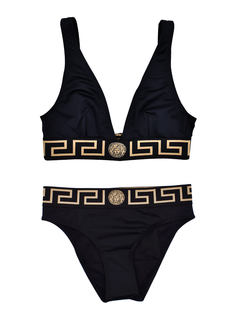 Beachwear Bas de bikini Versace Noir Femme