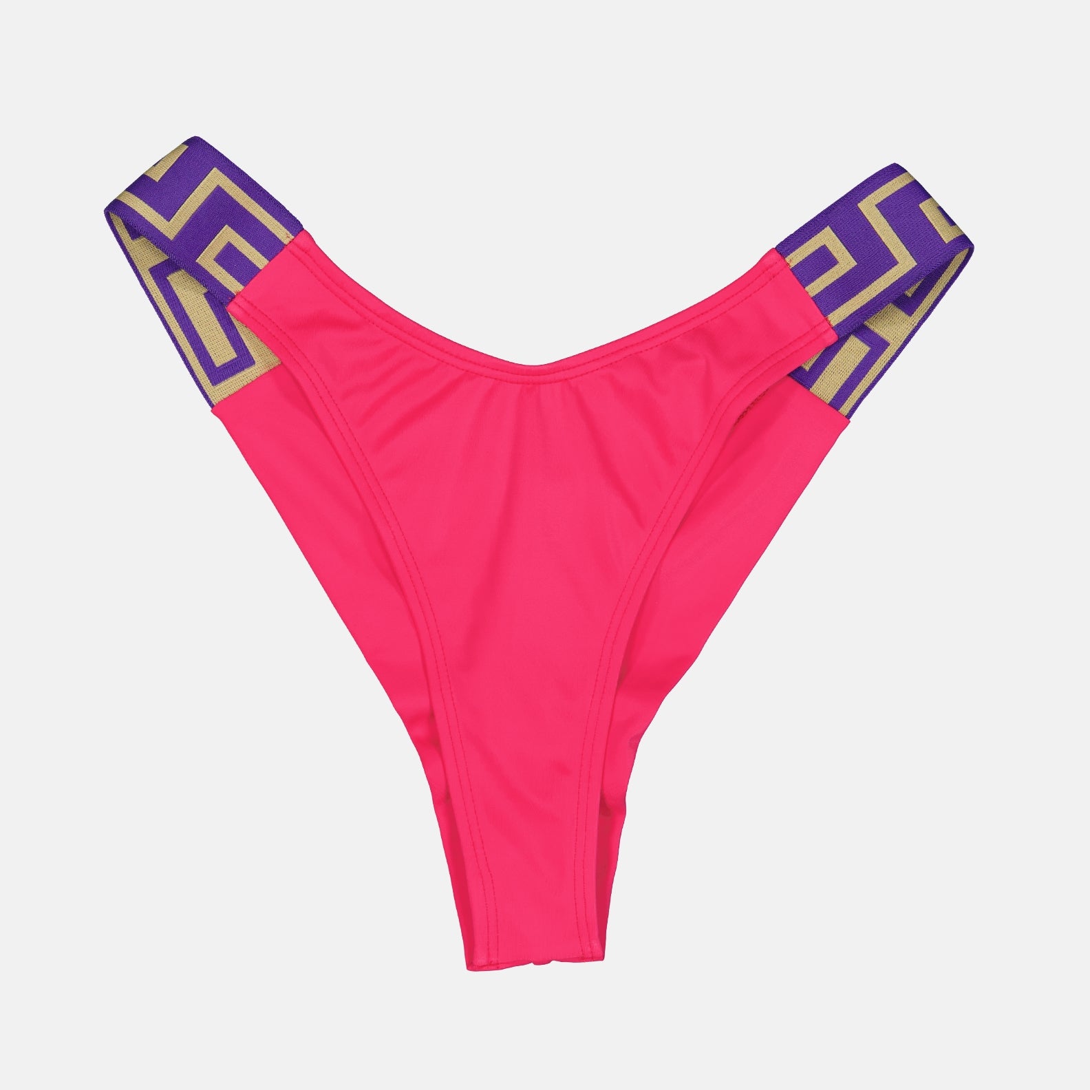 Beachwear Bas de bikini Greca Versace Rose Femme