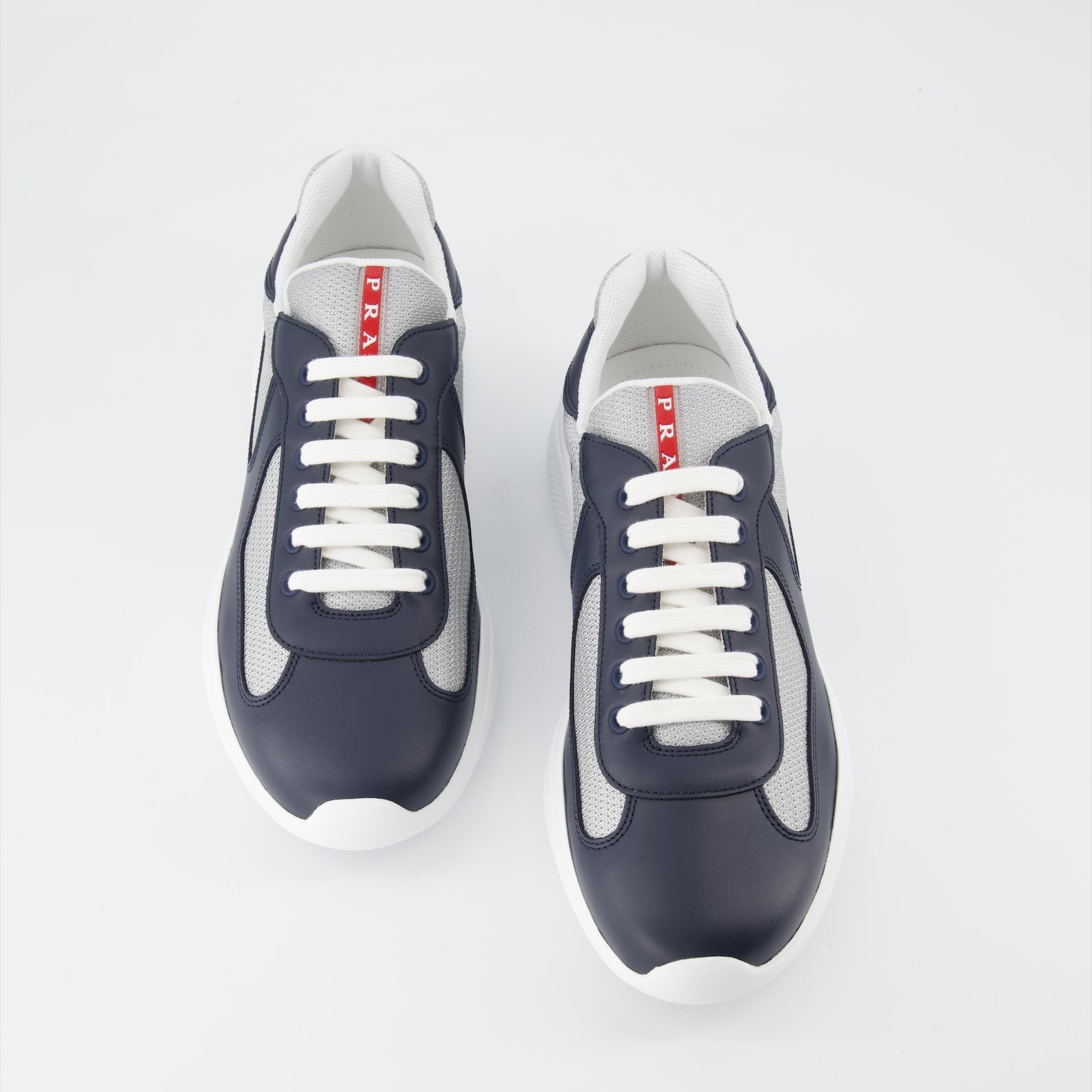 Baskets Baskets America's Cup Prada Bleu foncé Homme