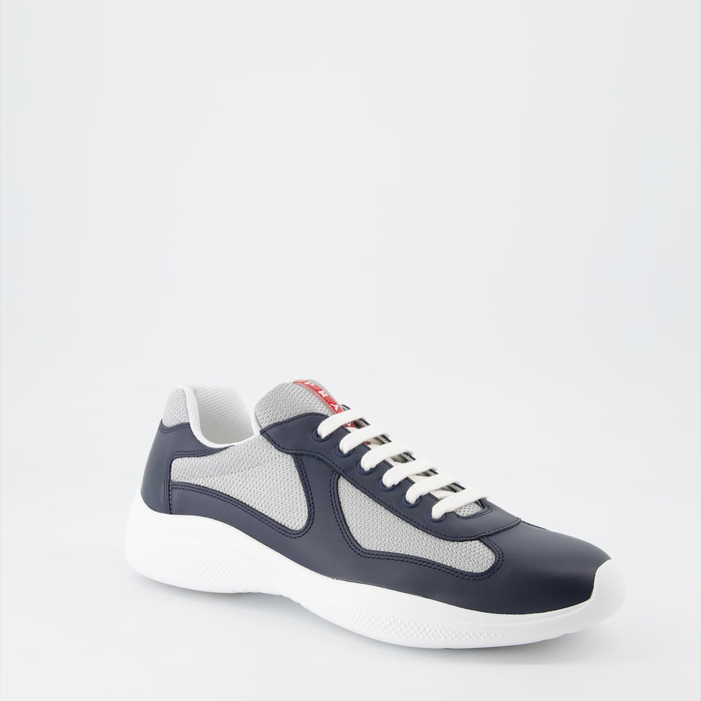 Baskets Baskets America's Cup Prada Bleu foncé Homme
