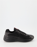 Baskets Baskets America's Cup Noir Linea Rossa Noir Homme