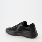 Baskets Baskets America's Cup Noir Linea Rossa Noir Homme