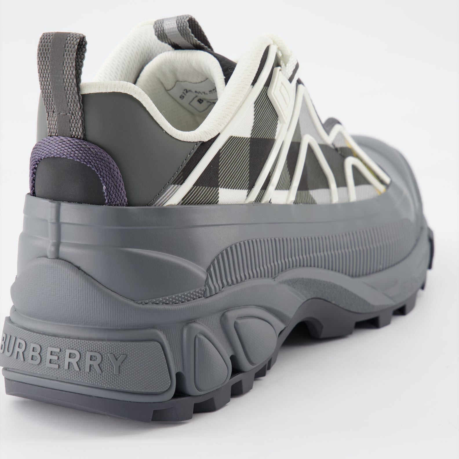 Baskets Baskets Arthur Burberry Gris Homme