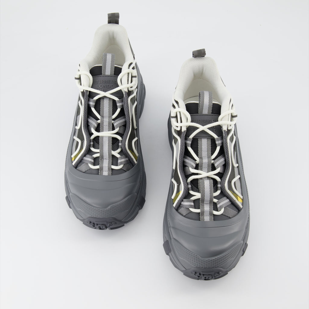 Baskets Baskets Arthur Burberry Gris Homme