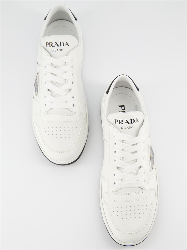 Baskets Baskets basses Prada Blanc Femme
