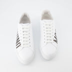 Baskets Baskets à logo Moschino Blanc Homme