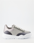 스니커즈 Baskets Court Trainer Alexander McQueen 회색 Homme