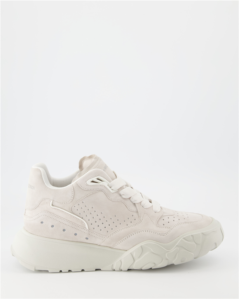 스니커즈 Baskets Court Trainer Alexander McQueen 베이지 Homme