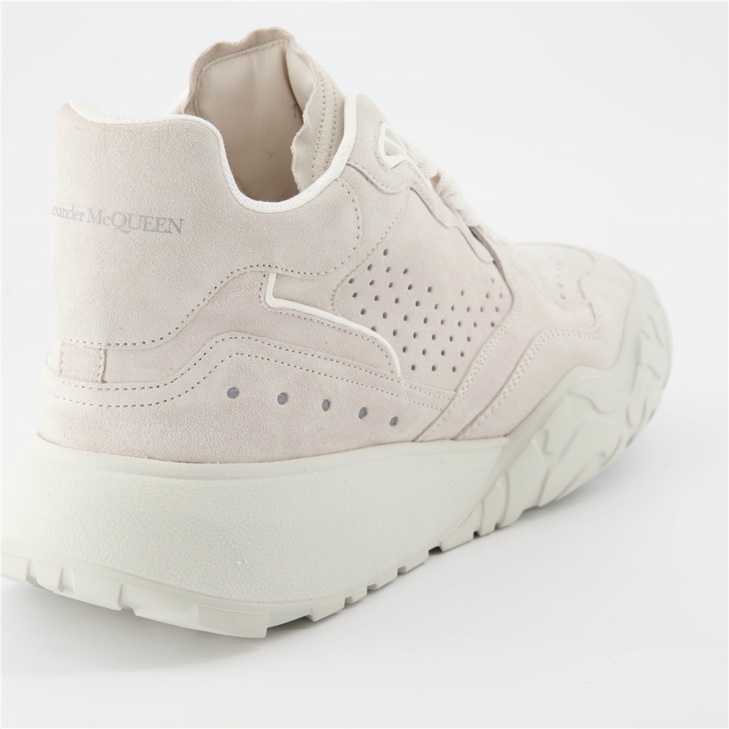 스니커즈 Baskets Court Trainer Alexander McQueen 베이지 Homme