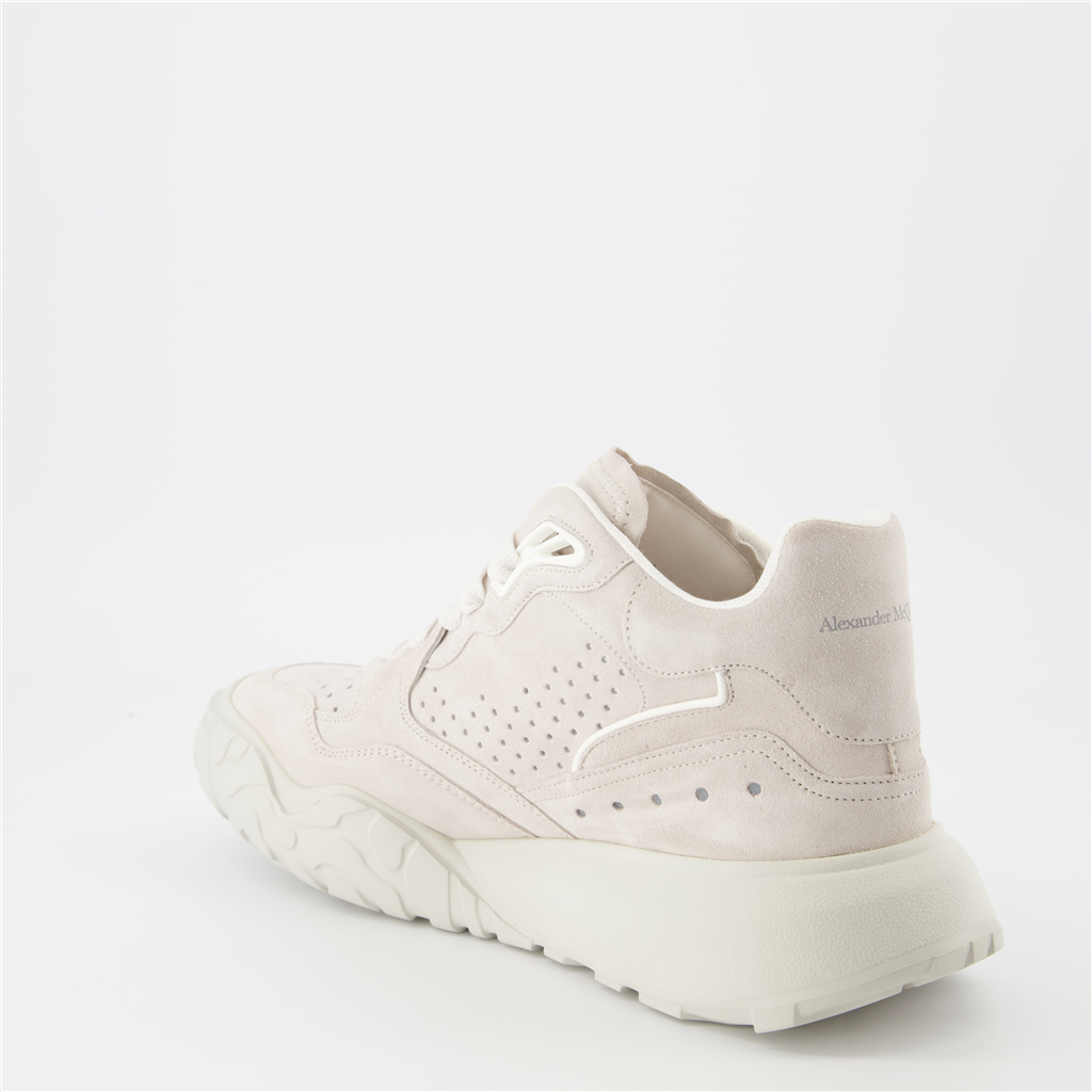 스니커즈 Baskets Court Trainer Alexander McQueen 베이지 Homme