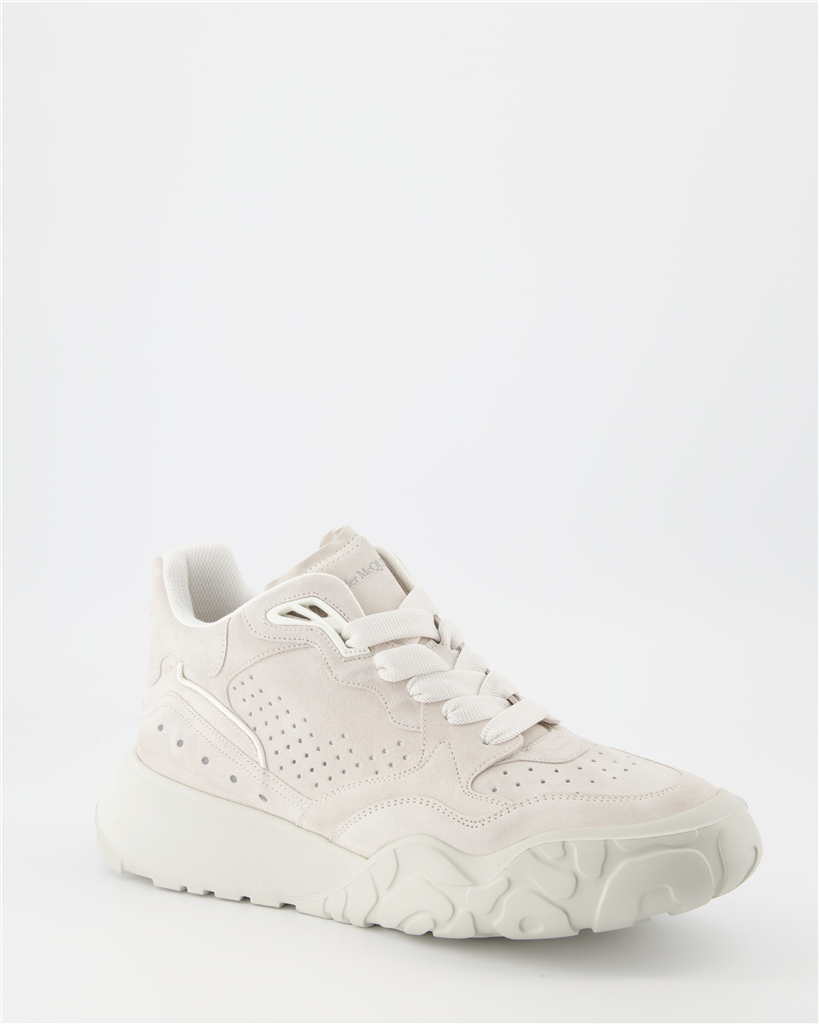 스니커즈 Baskets Court Trainer Alexander McQueen 베이지 Homme