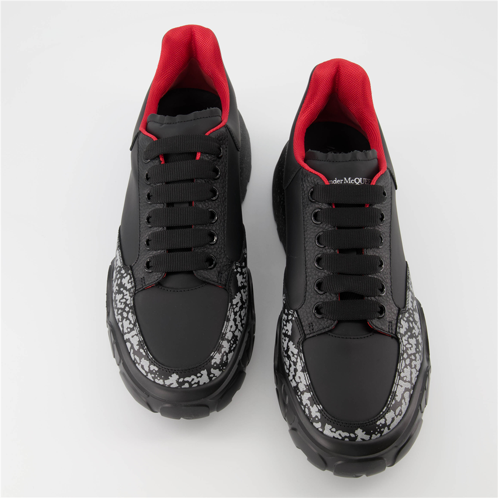 스니커즈 Baskets Court Trainer Alexander McQueen 검은색 Homme