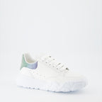 스니커즈 Baskets Court Trainer Alexander McQueen 하얀색 Femme