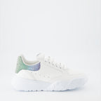 스니커즈 Baskets Court Trainer Alexander McQueen 하얀색 Femme