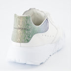 스니커즈 Baskets Court Trainer Alexander McQueen 하얀색 Femme