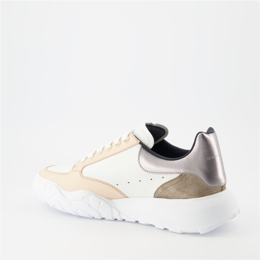 스니커즈 Baskets Court Trainer Alexander McQueen 하얀색 Homme