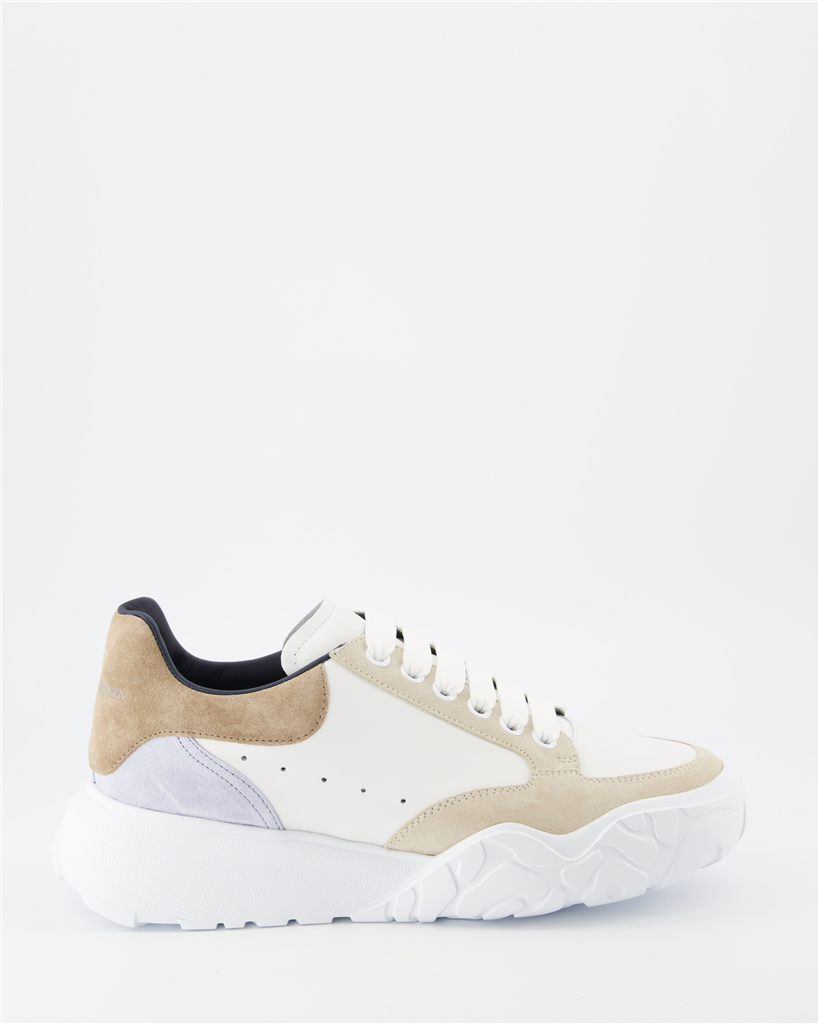 스니커즈 Baskets Court Trainer Alexander McQueen 베이지 Homme
