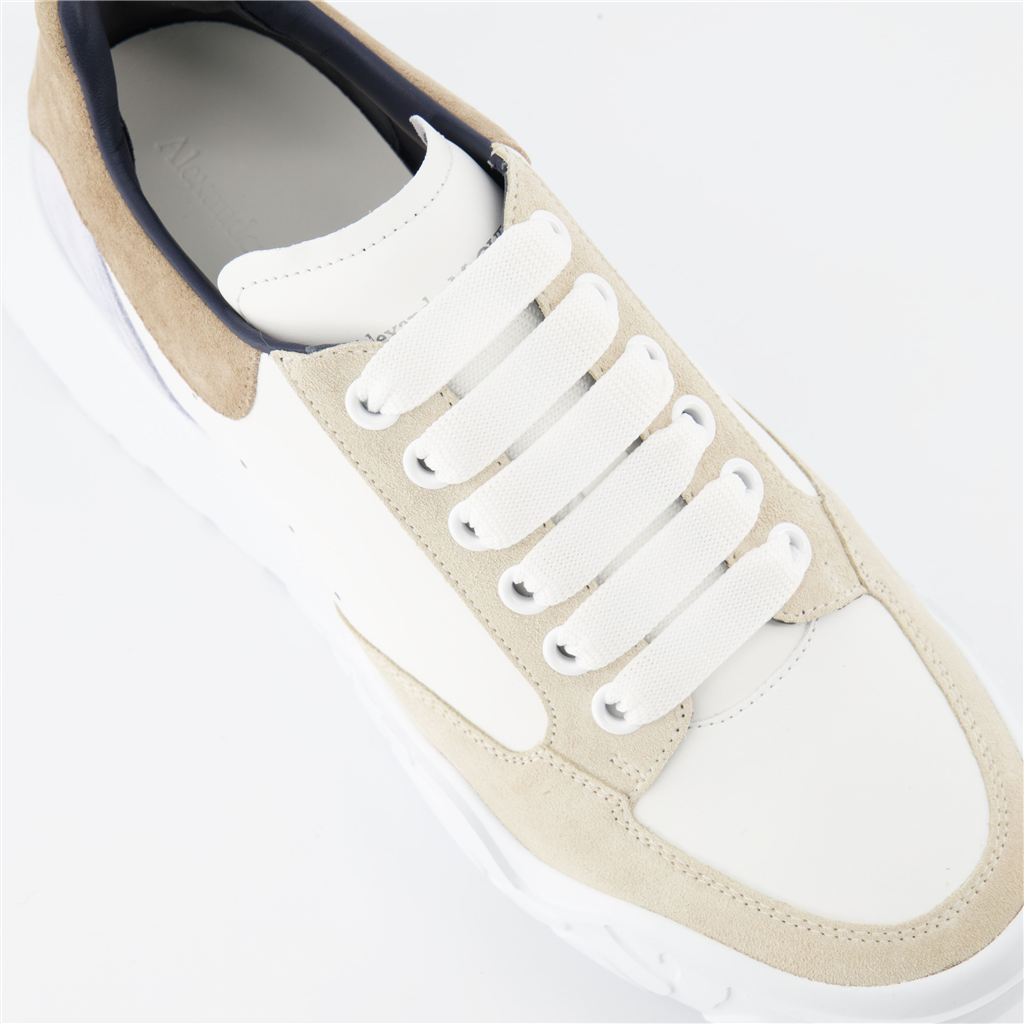 스니커즈 Baskets Court Trainer Alexander McQueen 베이지 Homme