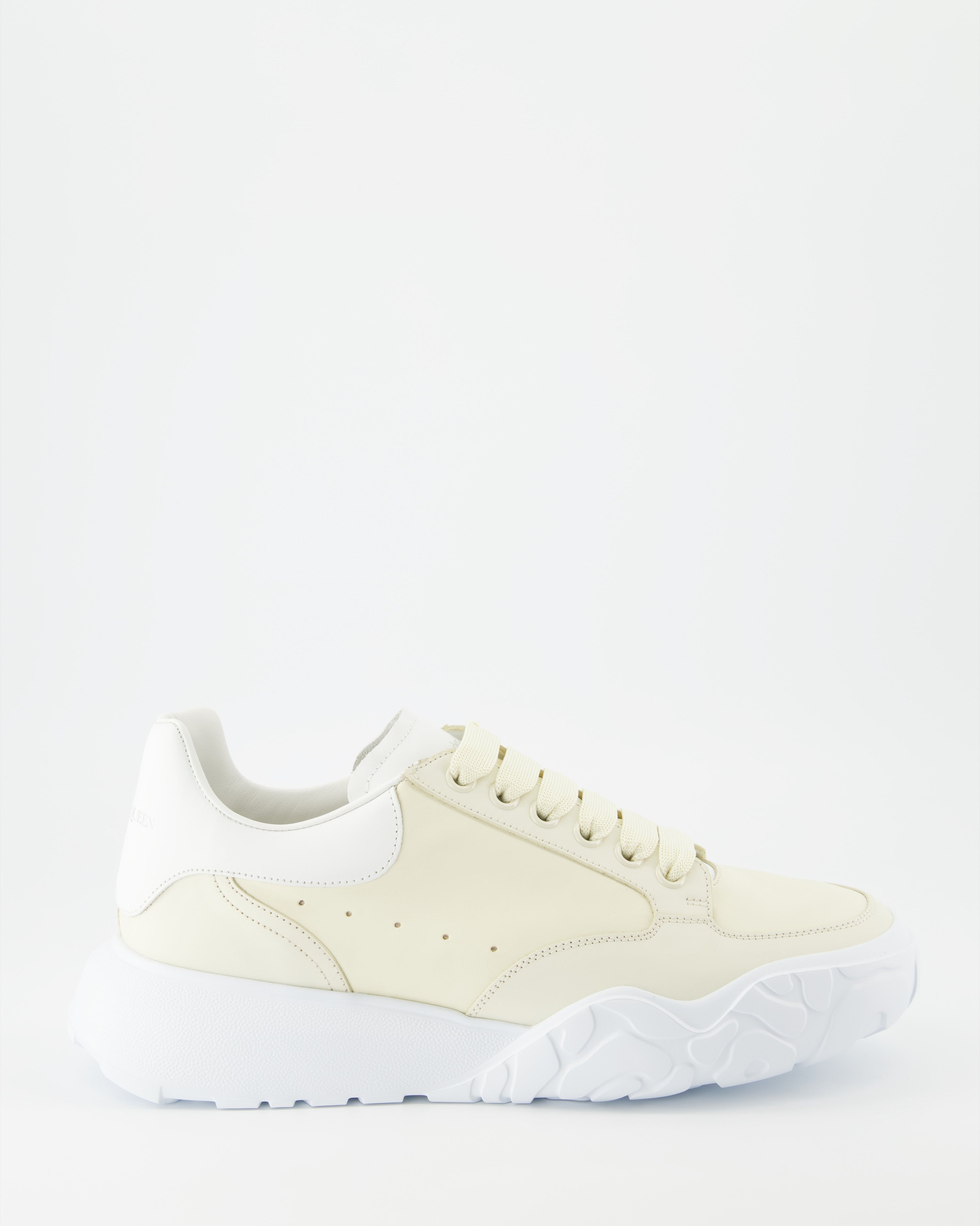 스니커즈 Baskets Court Trainer Alexander McQueen 베이지 Homme