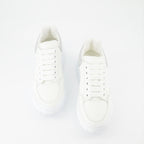스니커즈 Baskets Court Trainer Alexander McQueen 회색 Femme