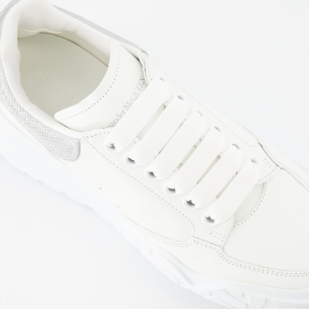 스니커즈 Baskets Court Trainer Alexander McQueen 회색 Femme