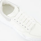 스니커즈 Baskets Court Trainer Alexander McQueen 회색 Femme