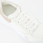 스니커즈 Baskets Court Trainer Alexander McQueen 베이지 Femme