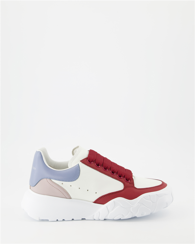 스니커즈 Baskets Court Trainer Alexander McQueen 하얀색 Femme