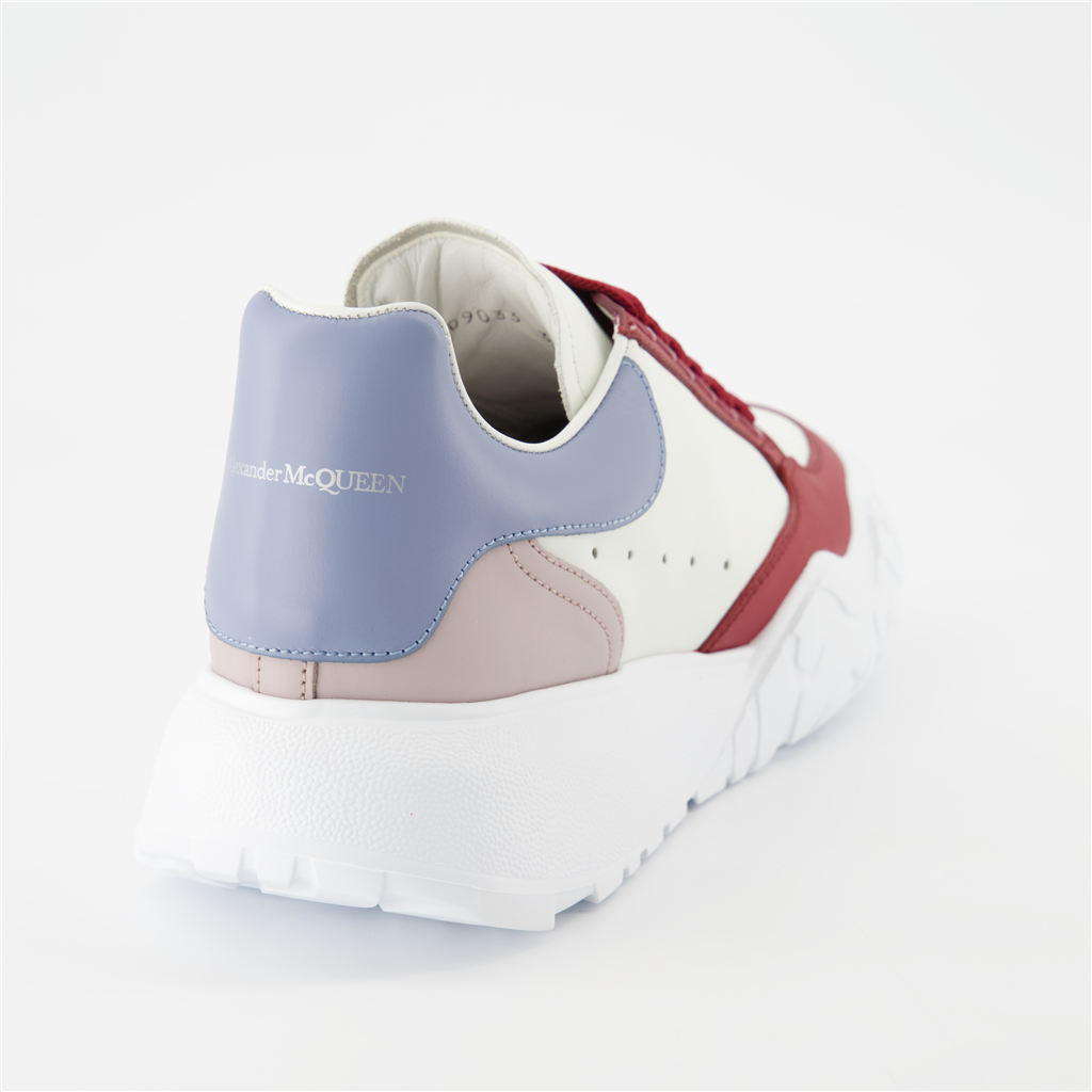 스니커즈 Baskets Court Trainer Alexander McQueen 하얀색 Femme