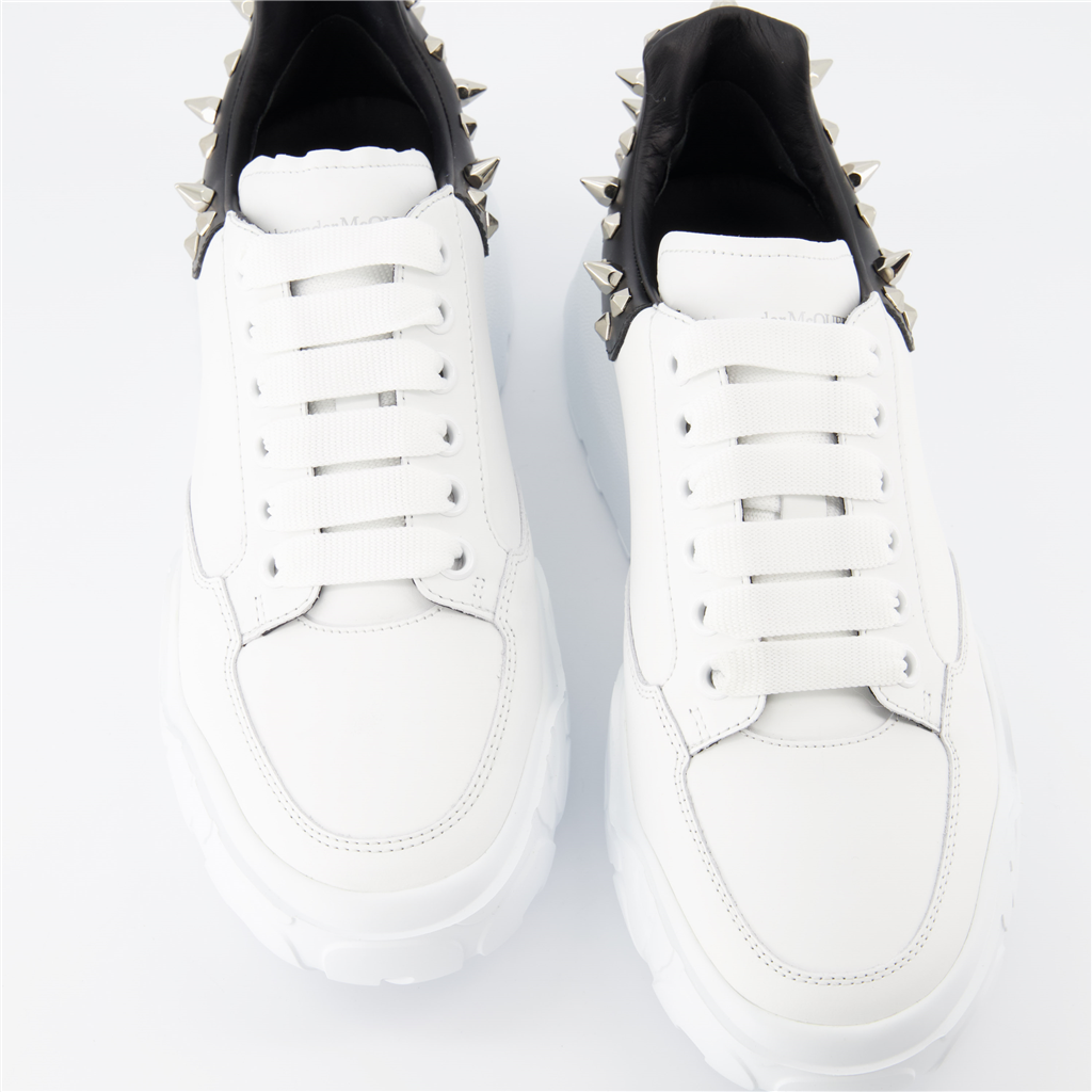 스니커즈 Baskets Court Trainer Alexander McQueen 하얀색 Homme