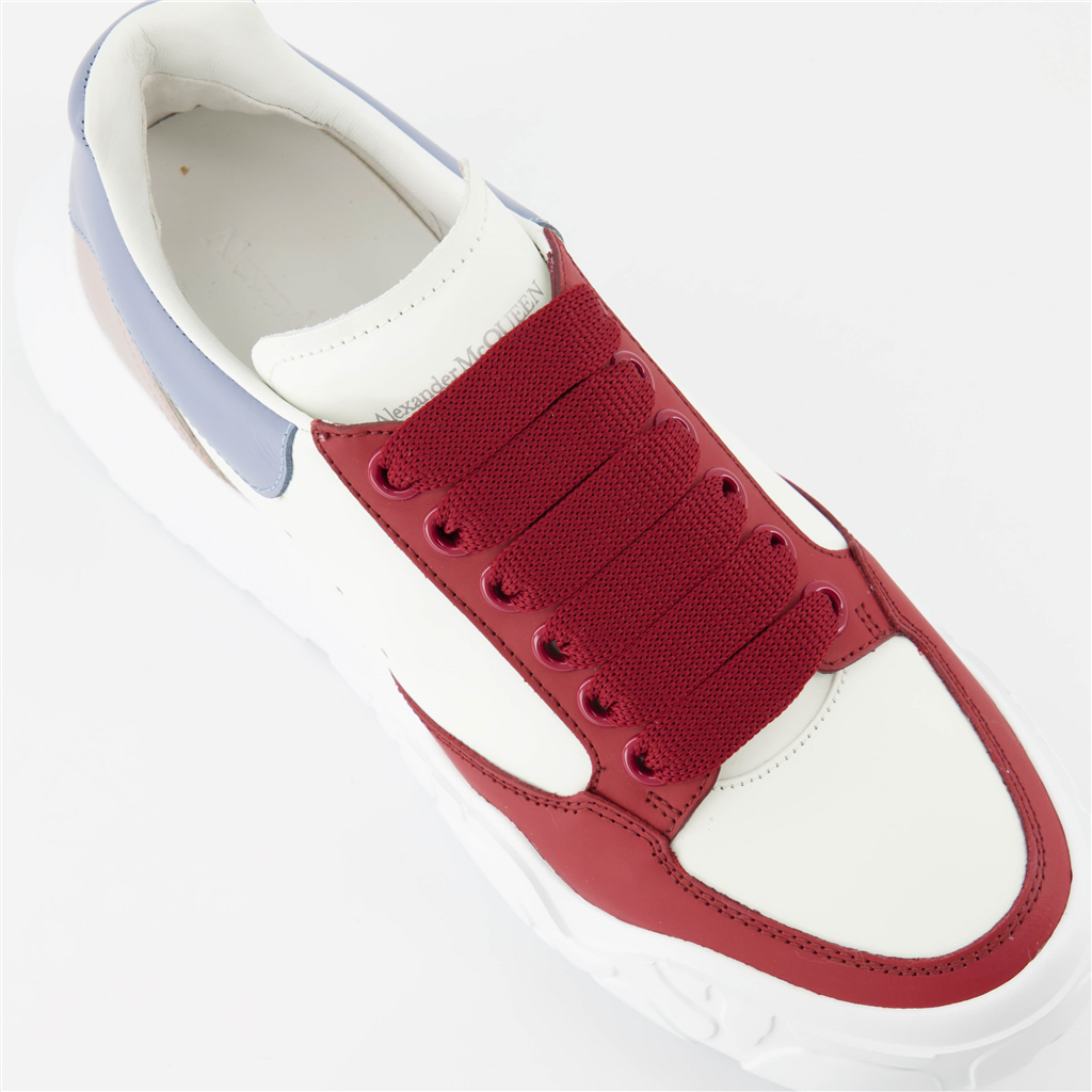 스니커즈 Baskets Court Trainer Alexander McQueen 하얀색 Femme