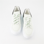 스니커즈 Baskets court trainers Alexander McQueen 하얀색 Femme