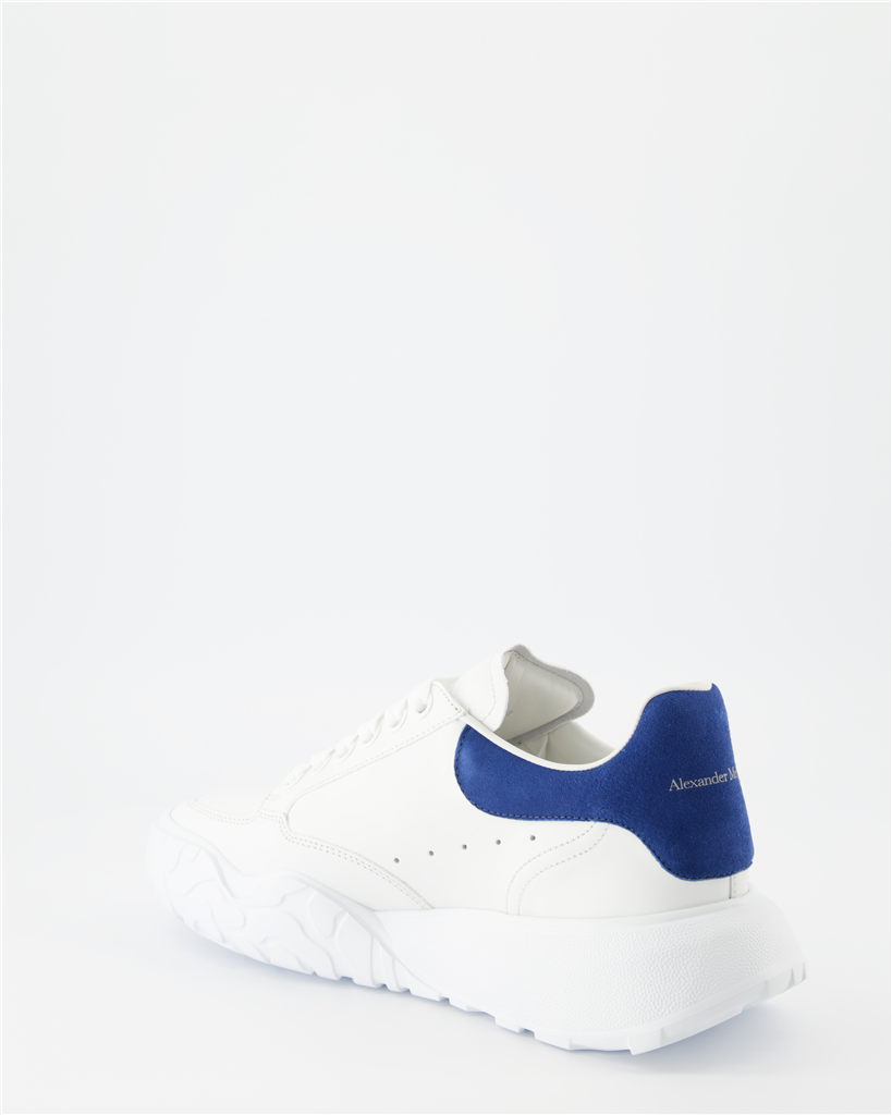 스니커즈 Baskets Court Trainer Alexander McQueen 파란색 Homme