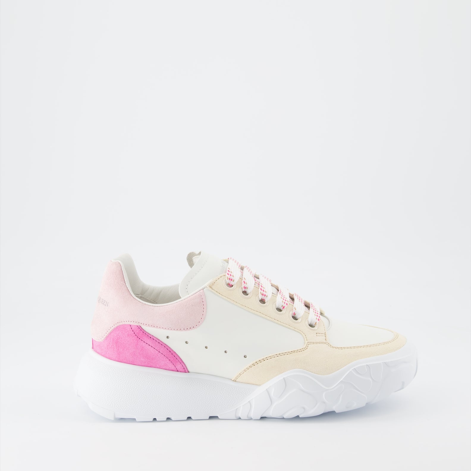 스니커즈 Baskets Court Trainer Alexander McQueen 분홍색 Femme