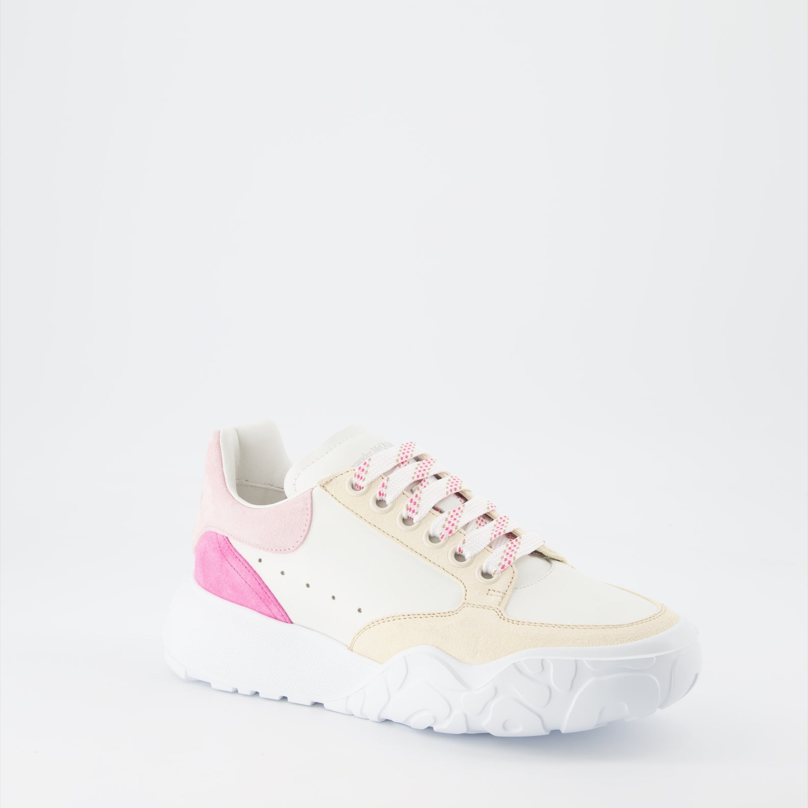 스니커즈 Baskets Court Trainer Alexander McQueen 분홍색 Femme