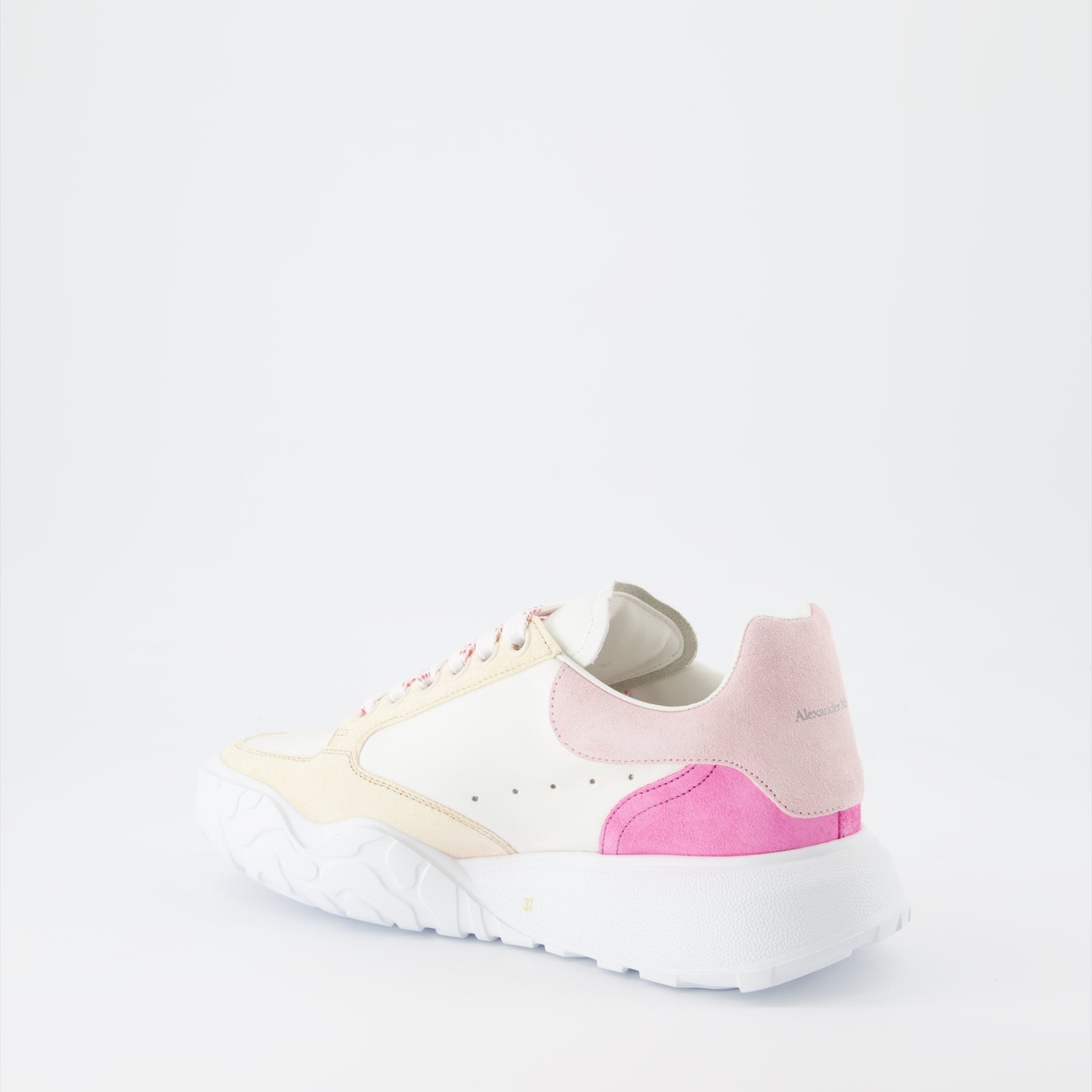 스니커즈 Baskets Court Trainer Alexander McQueen 분홍색 Femme