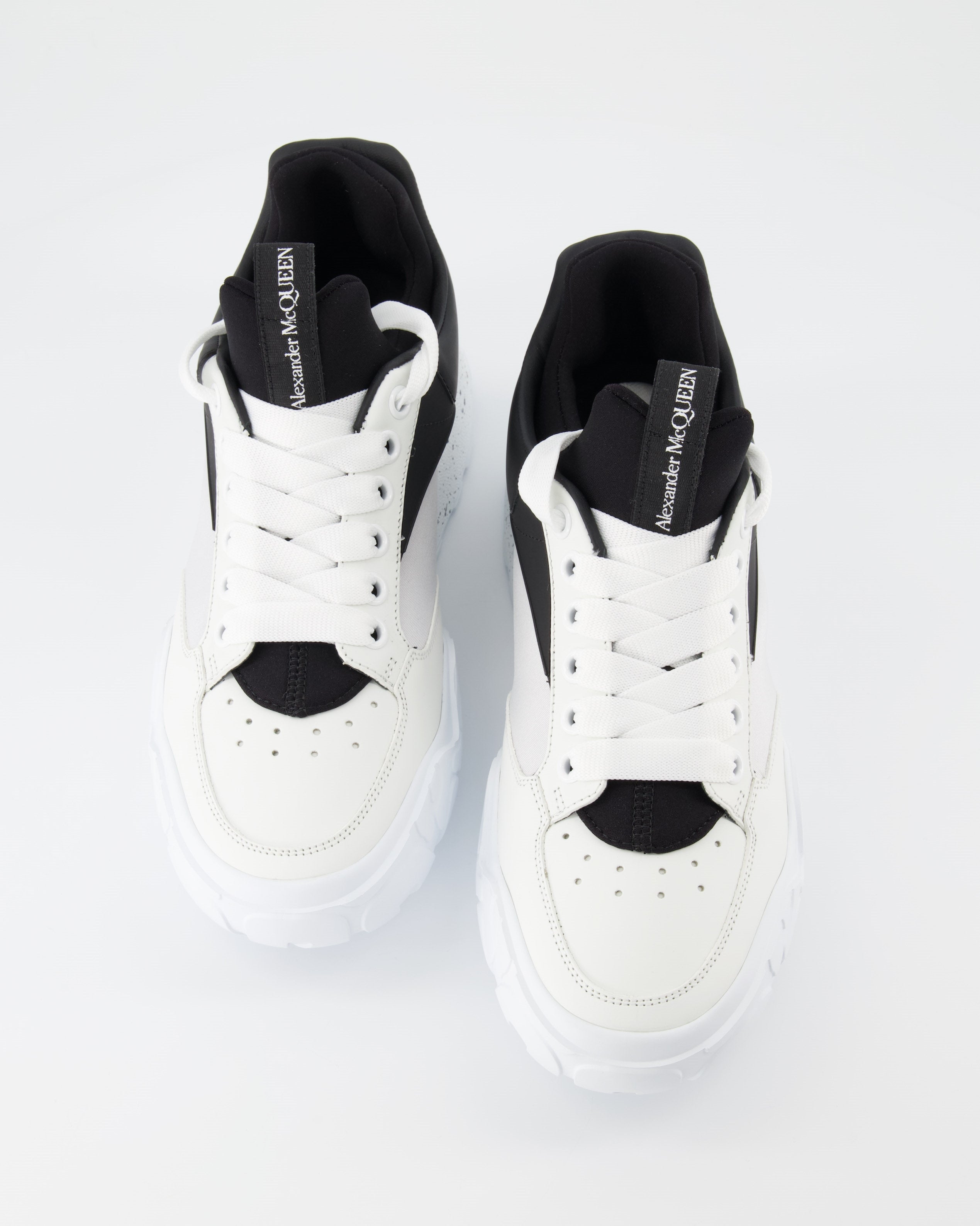 스니커즈 Baskets Court Trainer Alexander McQueen 하얀색 Homme