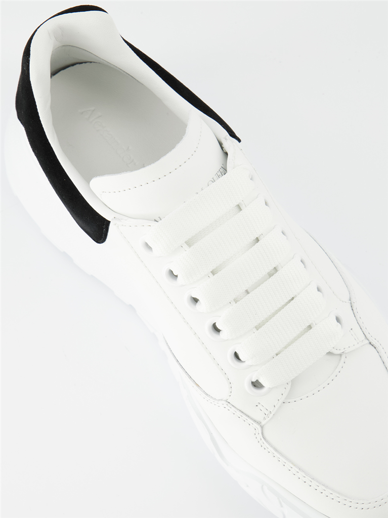 스니커즈 Baskets Court Trainer Alexander McQueen 검은색 Femme