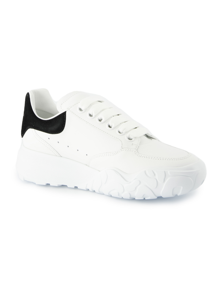 스니커즈 Baskets Court Trainer Alexander McQueen 검은색 Femme