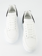 스니커즈 Baskets Court Trainer Alexander McQueen 검은색 Femme