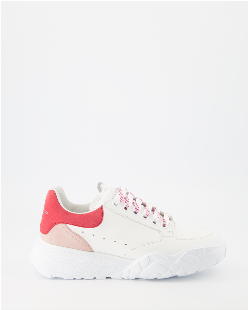 스니커즈 Baskets court trainers Alexander McQueen 분홍색 Femme