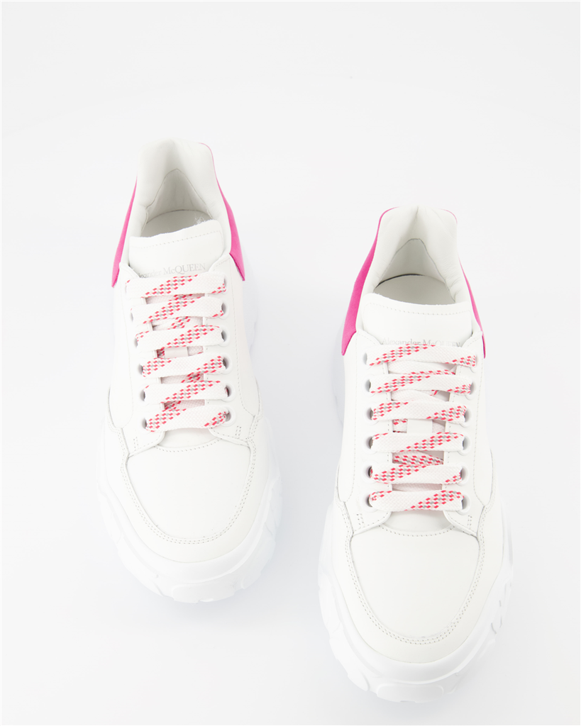 스니커즈 Baskets Court Trainer Alexander McQueen 분홍색 Femme