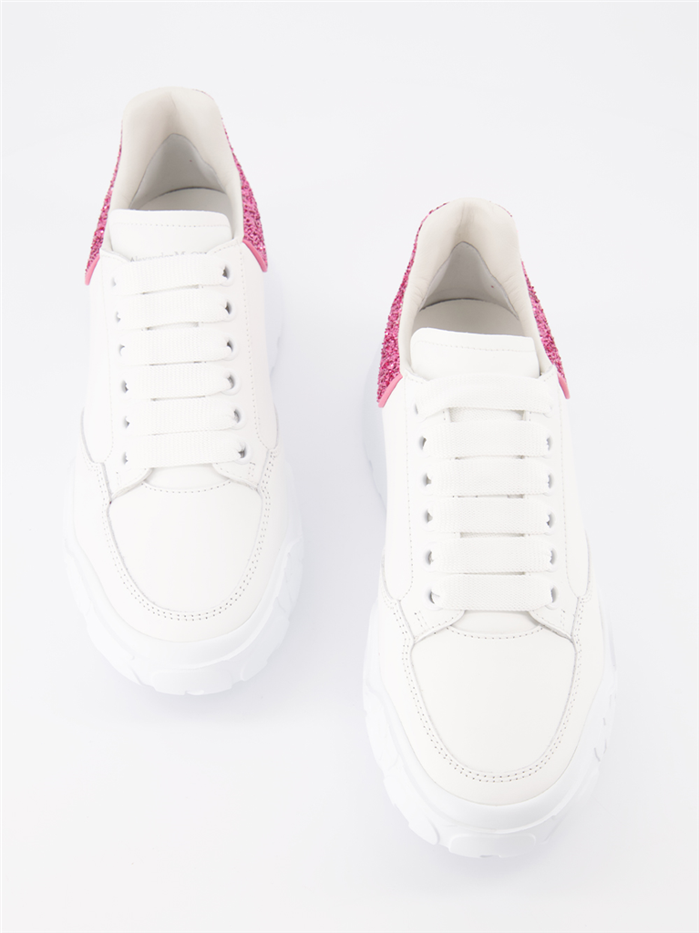 스니커즈 Baskets Court Trainer Alexander McQueen 분홍색 Femme