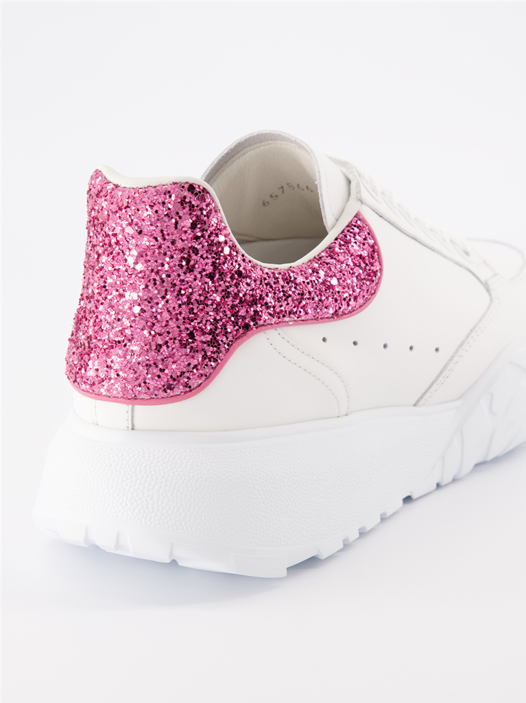 스니커즈 Baskets Court Trainer Alexander McQueen 분홍색 Femme
