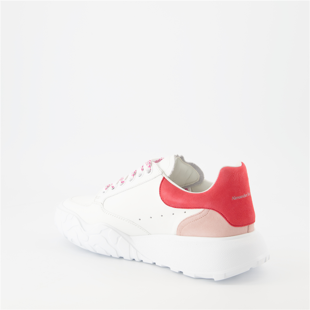 스니커즈 Baskets court trainers Alexander McQueen 분홍색 Femme