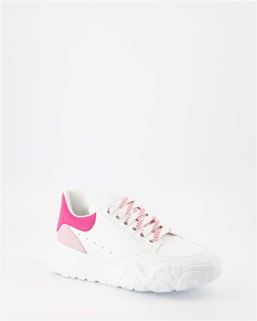 스니커즈 Baskets Court Trainer Alexander McQueen 분홍색 Femme