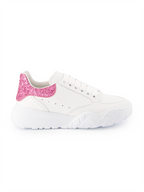 스니커즈 Baskets Court Trainer Alexander McQueen 분홍색 Femme